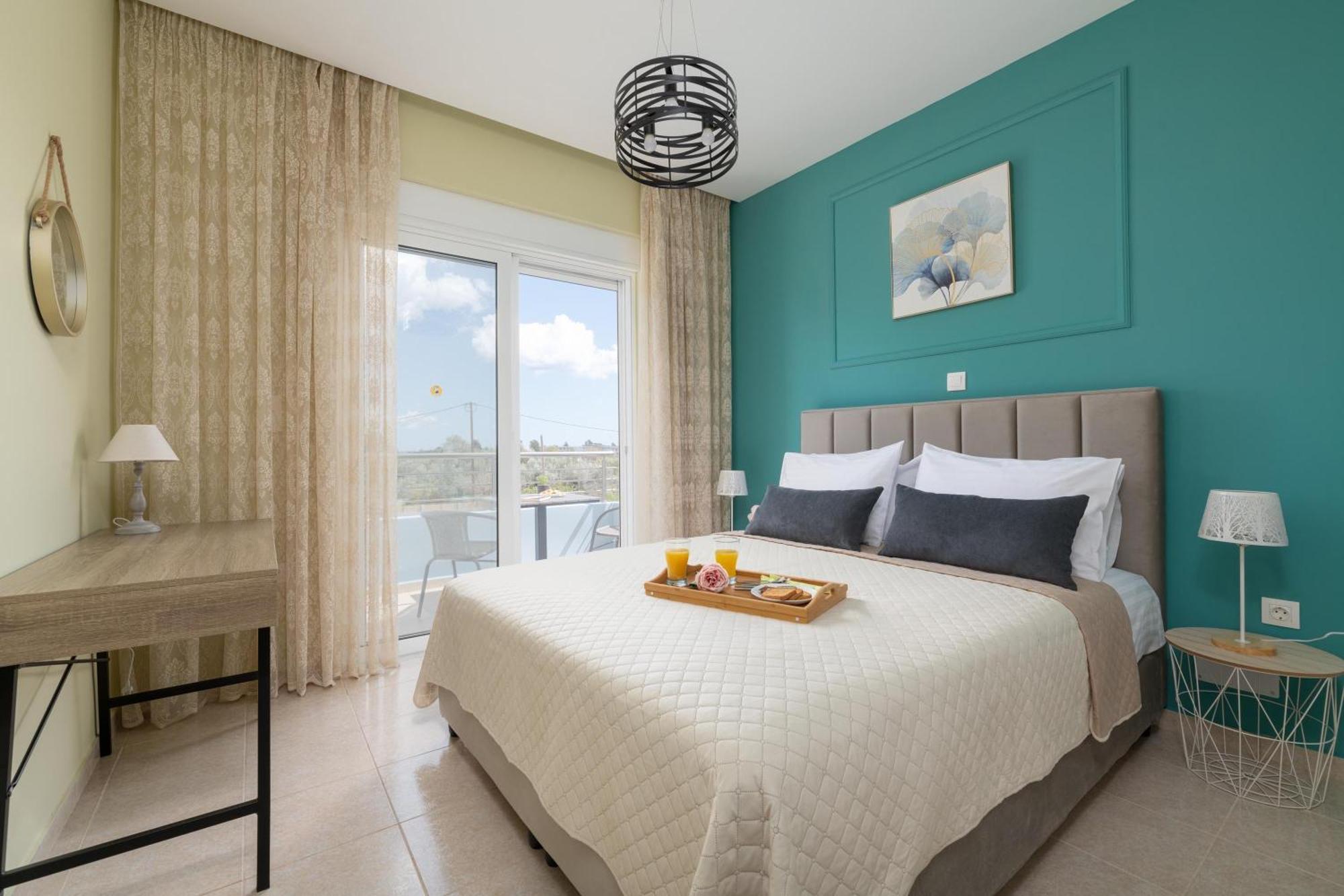 Ethria Pool Villa With Heated Jacuzzi Afantou Ngoại thất bức ảnh